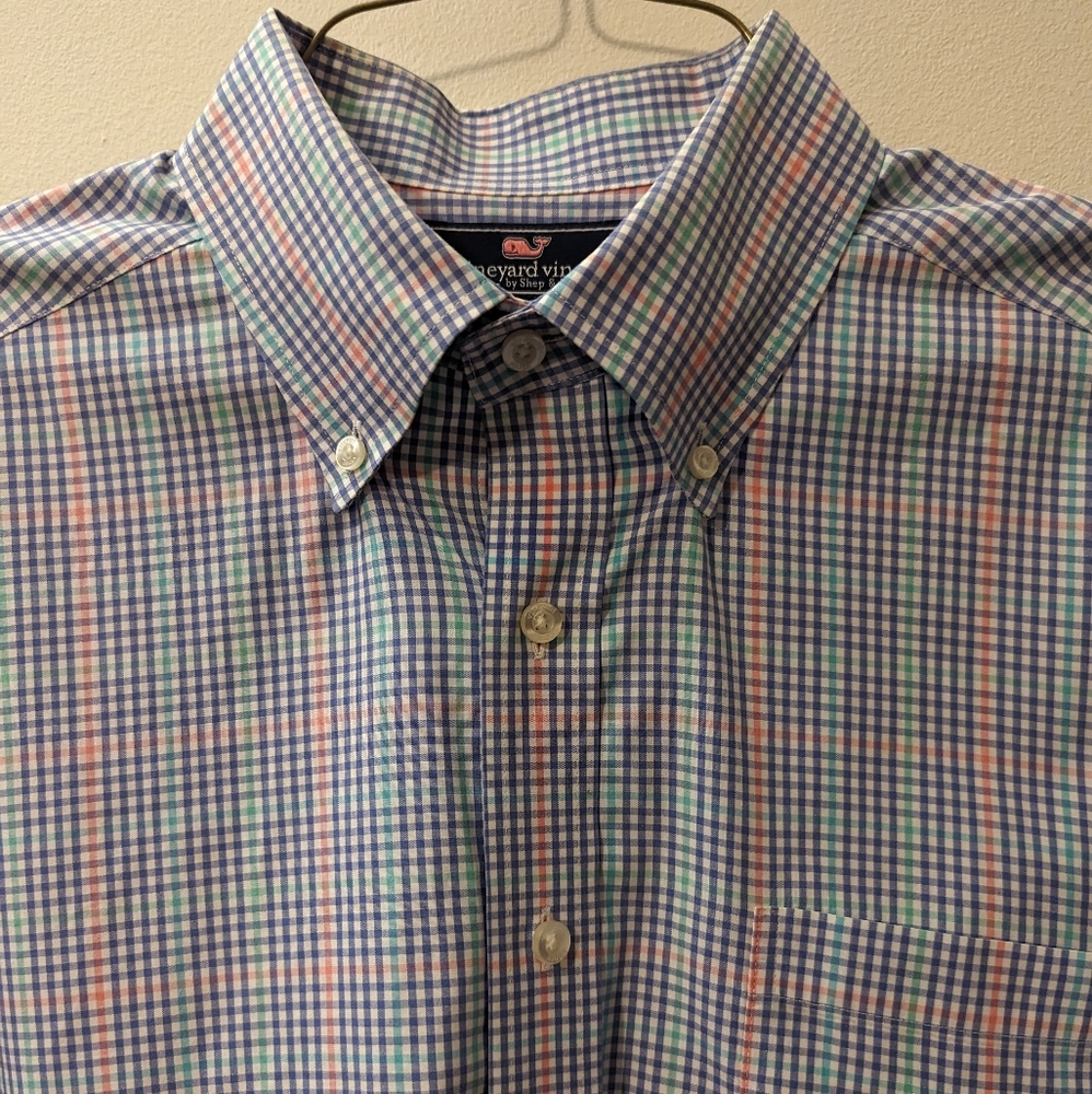 Vineyard Vines (By Shep And Ian), Slim Fit Murray Shirt, Size Large